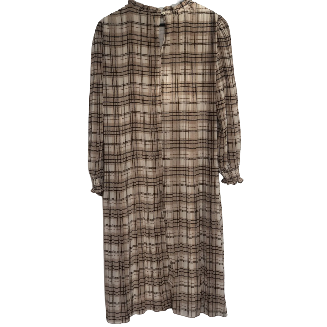 Checkered Beige - Dress